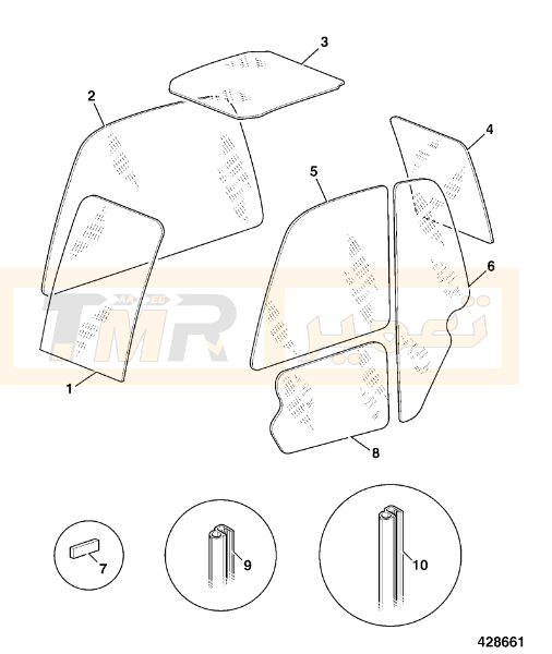 جامة رافعة امامية JCB
